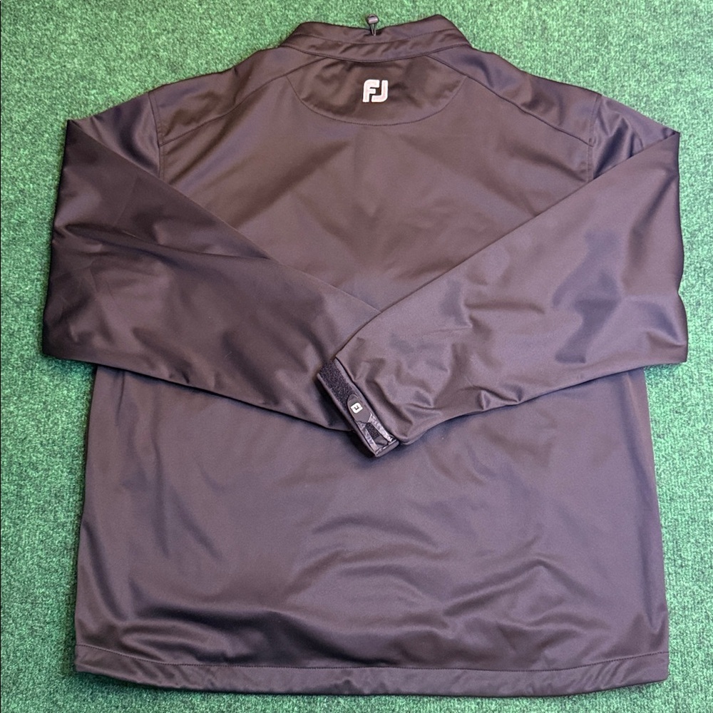 FootJoy: Full-Zip Performance Golf Jacket (Black / Size Large) - Picture 6 of 6